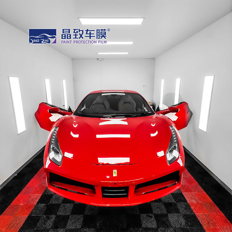 Bọc màu PPF chống trầy xước chống trầy xước, bọc Vinyl màu đỏ ma cà rồng kim loại bóng