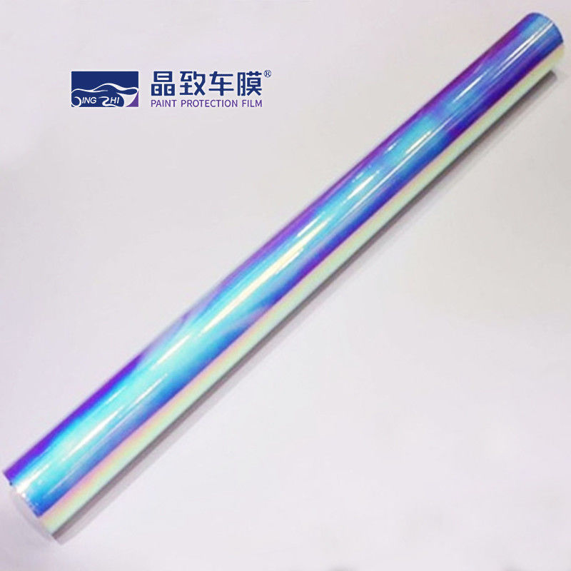 Màng bảo vệ sơn màu Chrome Vinyl Bọc màu cầu vồng Chống trầy xước