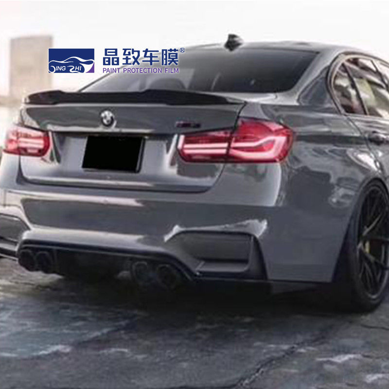 Phim bảo vệ sơn màu tự động 1,52x18M Đá bóng màu xám tự dính